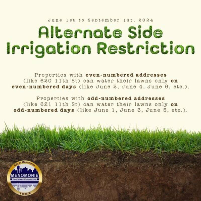 irrigation warning image