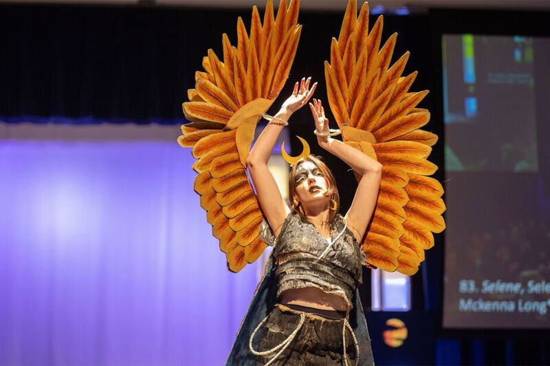 Fashion Without Fabric is at 7 p.m. on Saturday, April 12, an anchor event in the Destination Weekend lineup.