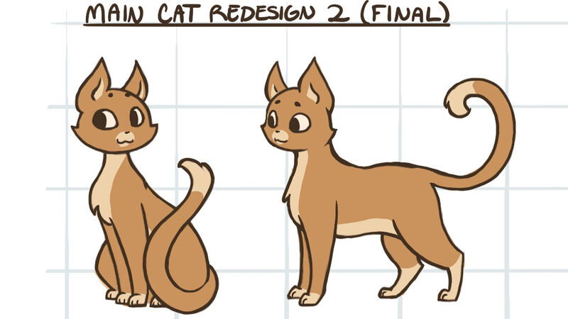 PuppyChow Productions' animation of Bow, the cat