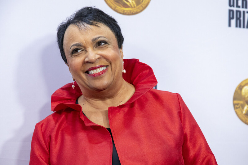 FILE - Librarian of Congress Carla Hayden arrives at the presentation of the Gershwin Prize, to be awarded to Joni Mitchell at DAR Constitution Hall in Washington March 1, 2023. (AP Photo/Amanda Andrade-Rhoades, File)  Photo Details (1 of 2) Date	 May 8, 2025 8:10 PM Headline	 Trump Librarian of Congress Source	 FR171810 AP Notes	 FILE PHOTO