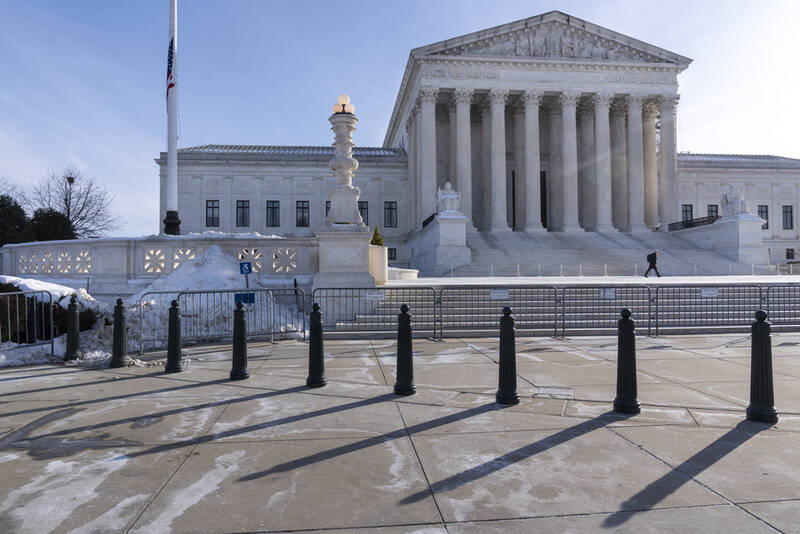 FILE - The Supreme Court is pictured, Jan. 10, 2025, in Washington. (AP Photo/Jacquelyn Martin, File)