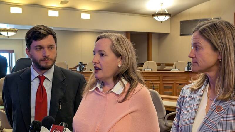 “Republicans would rather have a talking point and try to portray themselves as tough on crime, when really what they are is very stupid and wasteful on crime,” Sen. Kelda Roys said. (Photo by Baylor Spears/Wisconsin Examiner)
