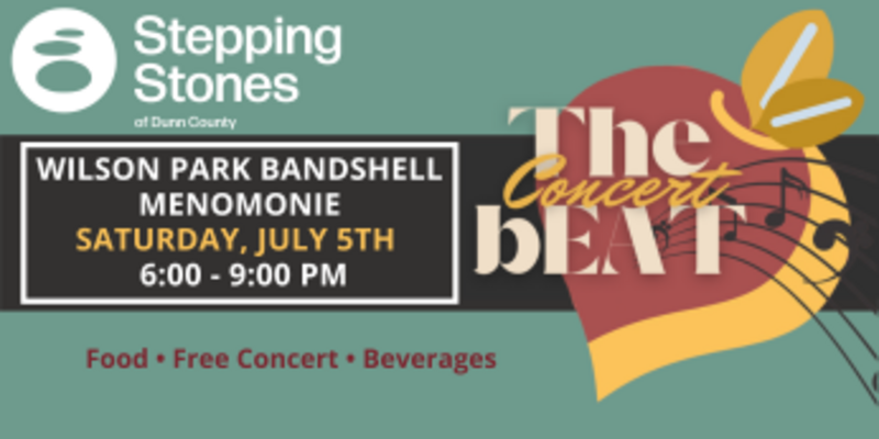 Stepping stones event graphic