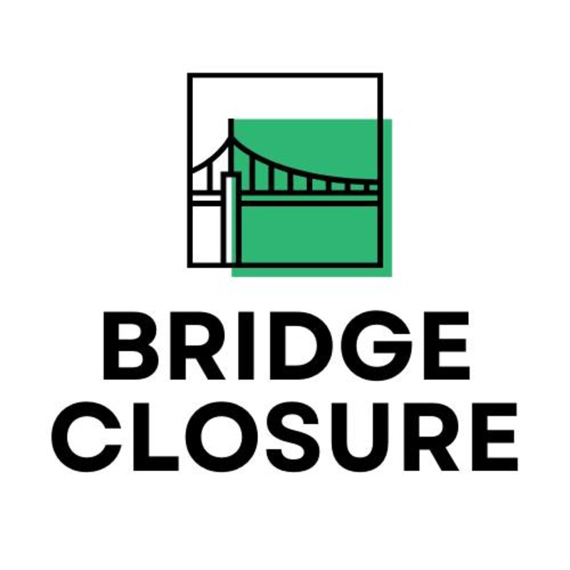 Bridge Closure Graphic