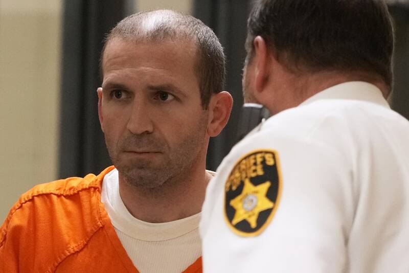 FILE - Ryan Borgwardt appears in a Green Lake County courtroom Wednesday, Dec. 11, 2024, in Green Lake, Wis. (AP Photo/Morry Gash,File)