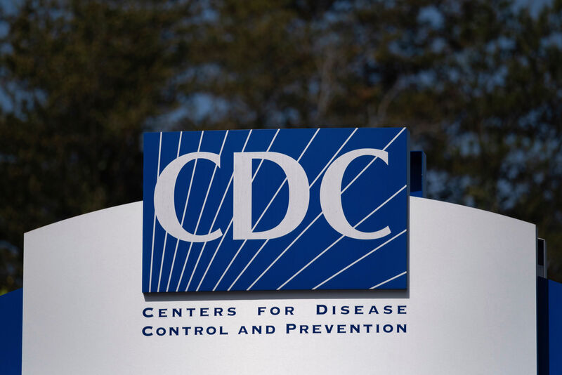 FILE - This April 1, 2025 photo shows the Centers for Disease Control and Prevention building in Atlanta. (AP Photo/Ben Gray, file)