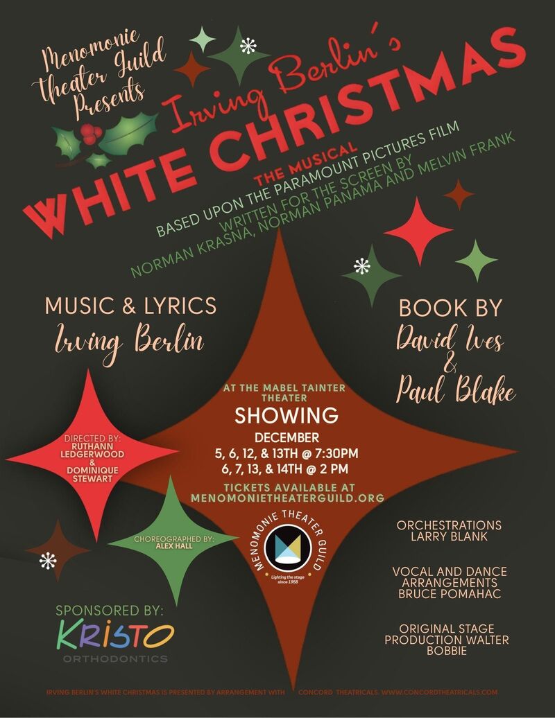 White Christmas Poster