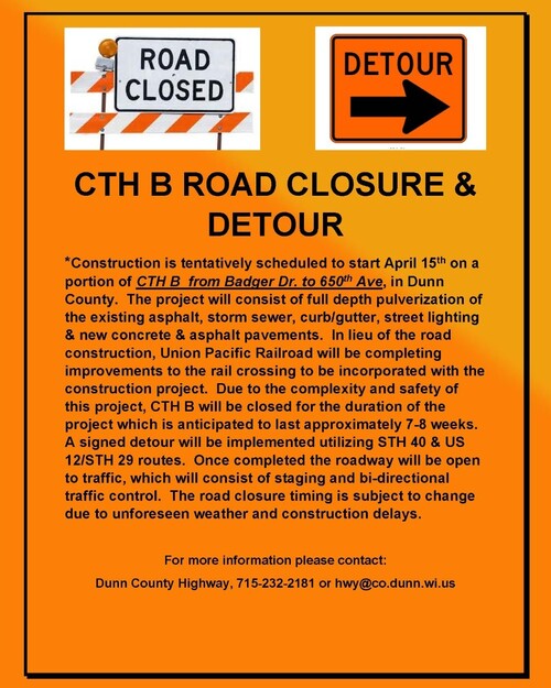 Detour information