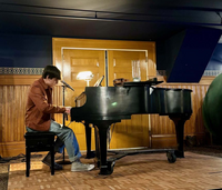 Isaiah May plays a gig at the Spirit Room in the lower level of the Mabel Tainter Center for the Arts. May returns to the Spirit Room Saturday, Jan. 4 with a 7 p.m. show.