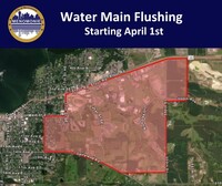 map of flushing area