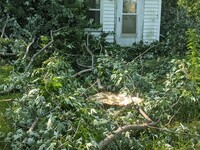 photo of storm damage