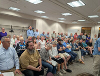 City council attendees