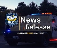 Eau Claire Police News Release Banner