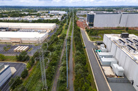 FILE - High-voltage transmission lines provide electricity to data centers in Ashburn in Loudon County, Virginia, on Sunday, July 16, 2023. (AP Photo/Ted Shaffrey, File)