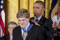 FILE - President Barack Obama presents the Presidential Medal of Freedom to actor Robert Redford during a ceremony in the East Room of the White House, Tuesday, Nov. 22, 2016, in Washington. (AP Photo/Andrew Harnik, File)
