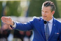 Defense Secretary Pete Hegseth speaks during the POW/MIA National Recognition Day Ceremony at the Pentagon, Friday, Sept. 19, 2025, in Washington. (AP Photo/Julia Demaree Nikhinson)