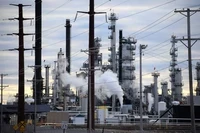 The Cenovus refinery in Superior cost $1.2 billion to rebuild. The refinery resumed operations in 2023.The Cenovus refinery in Superior cost $1.2 billion to rebuild. The refinery resumed operations in 2023.  Danielle Kaeding/WPR