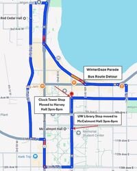 Winter Daze Bus Routes