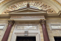 FILE - The entrance to the Wisconsin Supreme Court chambers is seen in the state Capitol in Madison, Wis., March 14, 2024. (AP Photo/Todd Richmond, File)