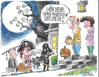 scary debt cartoon