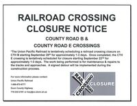 Closure Notice