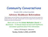 flyer for conversation