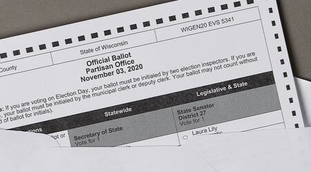 Wisconsin ballot