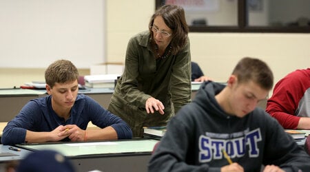 Monika Herrmann has been promoted to professor at UW-Stout, one of 18 faculty members to receive a promotion. She teaches in the engineering and technology department.