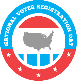 National Voter Registration Day logo