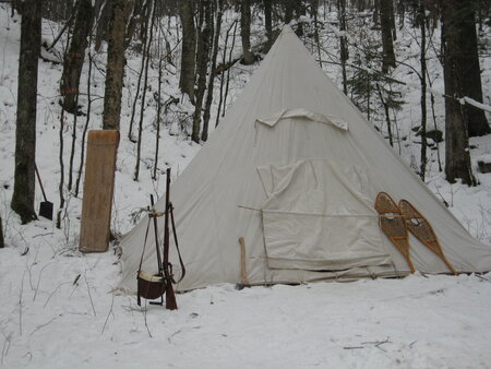 Deer Camp History:  Deer Camp 2010.  Lots of snow, sleet, and cold made for a deer camp experience that will long be remembered.  The deer were scarce this year but adventure was plentiful .