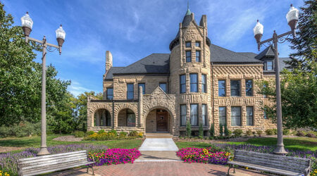 The Louis Smith Tainter House, home of UW-Stout’s Foundation and Alumni Association.