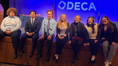 UW-Stout MBE Student Leadership team that planned and implemented the 2024 conference. Photo contributed by Debbie Stanislawski.