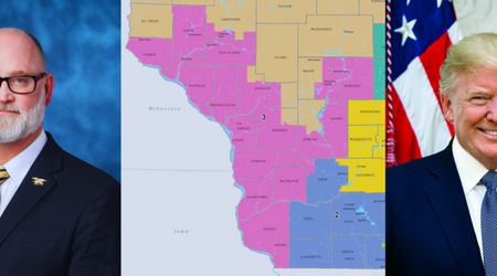 Derick VanOrden, district 3 map, Donald Trump