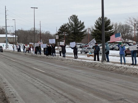 library protest photo