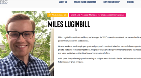 Luginbill Resume at WeConnect