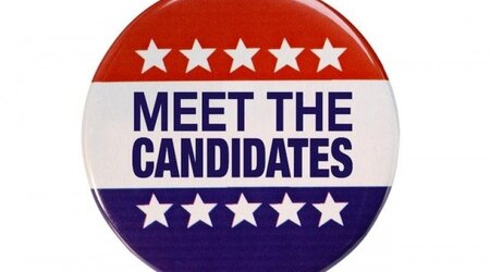 meet the candidates button