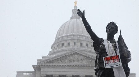 Koch Brothers Protest Madison - file photo