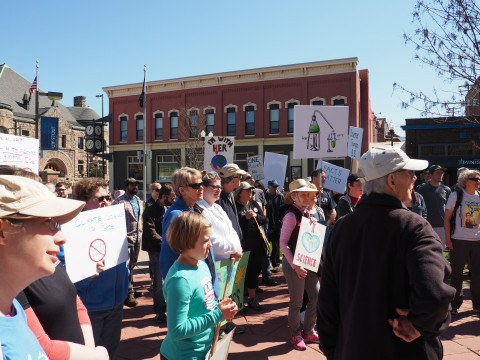 Climate Change March Menomonie