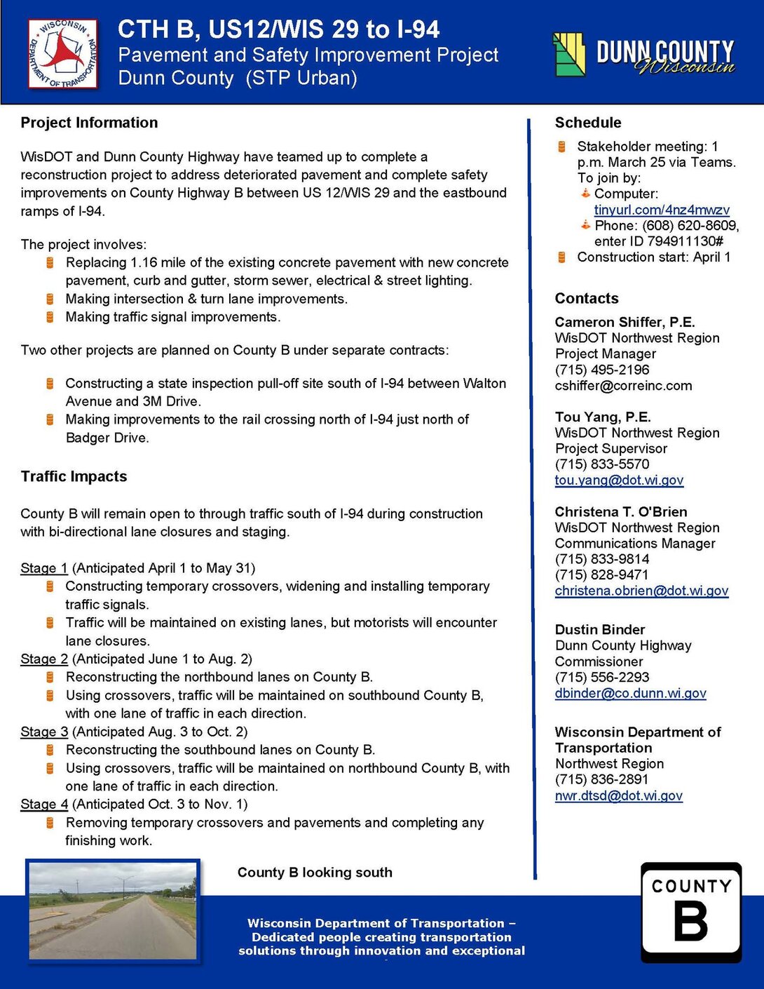 Construction Info Graphic