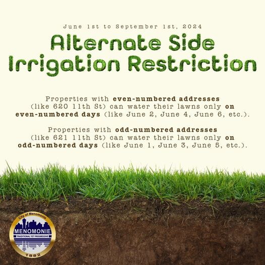 irrigation warning image