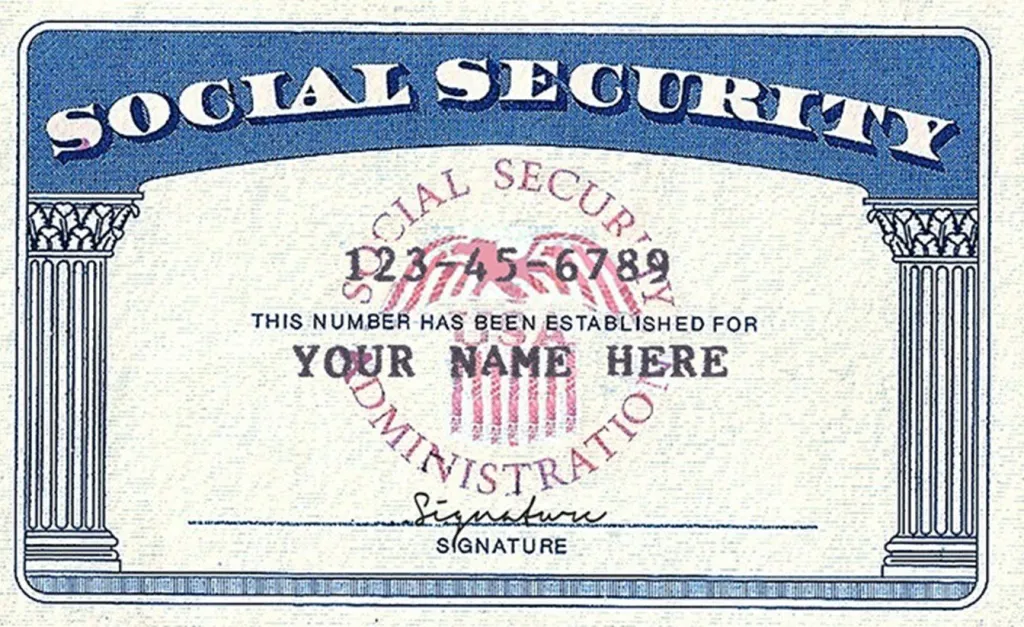 Social Security Card