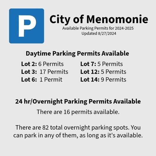 Parking Permit info