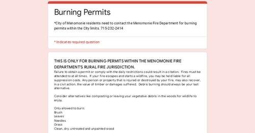 burn permit graphic