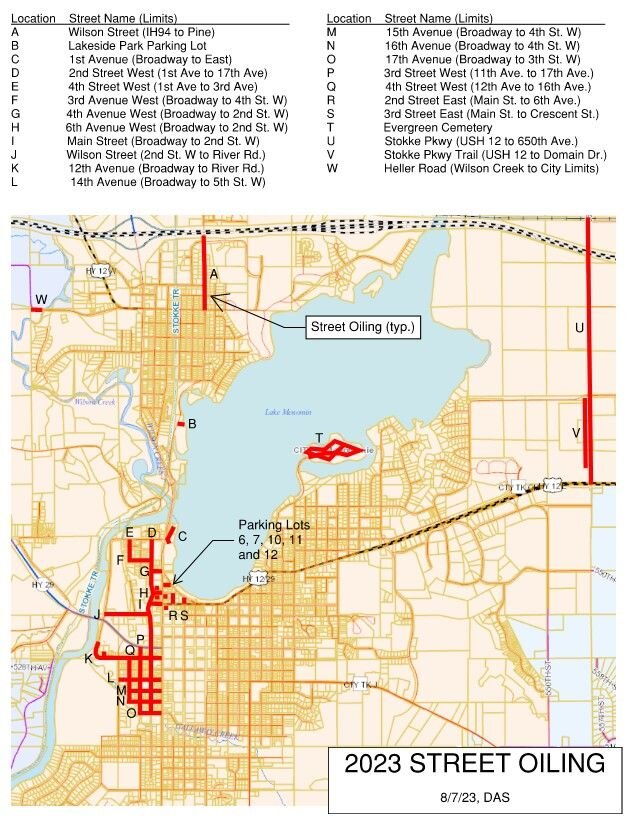 Oiling Map