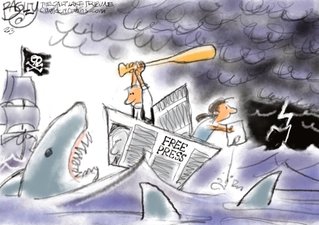 cartoon by Pat Bagley