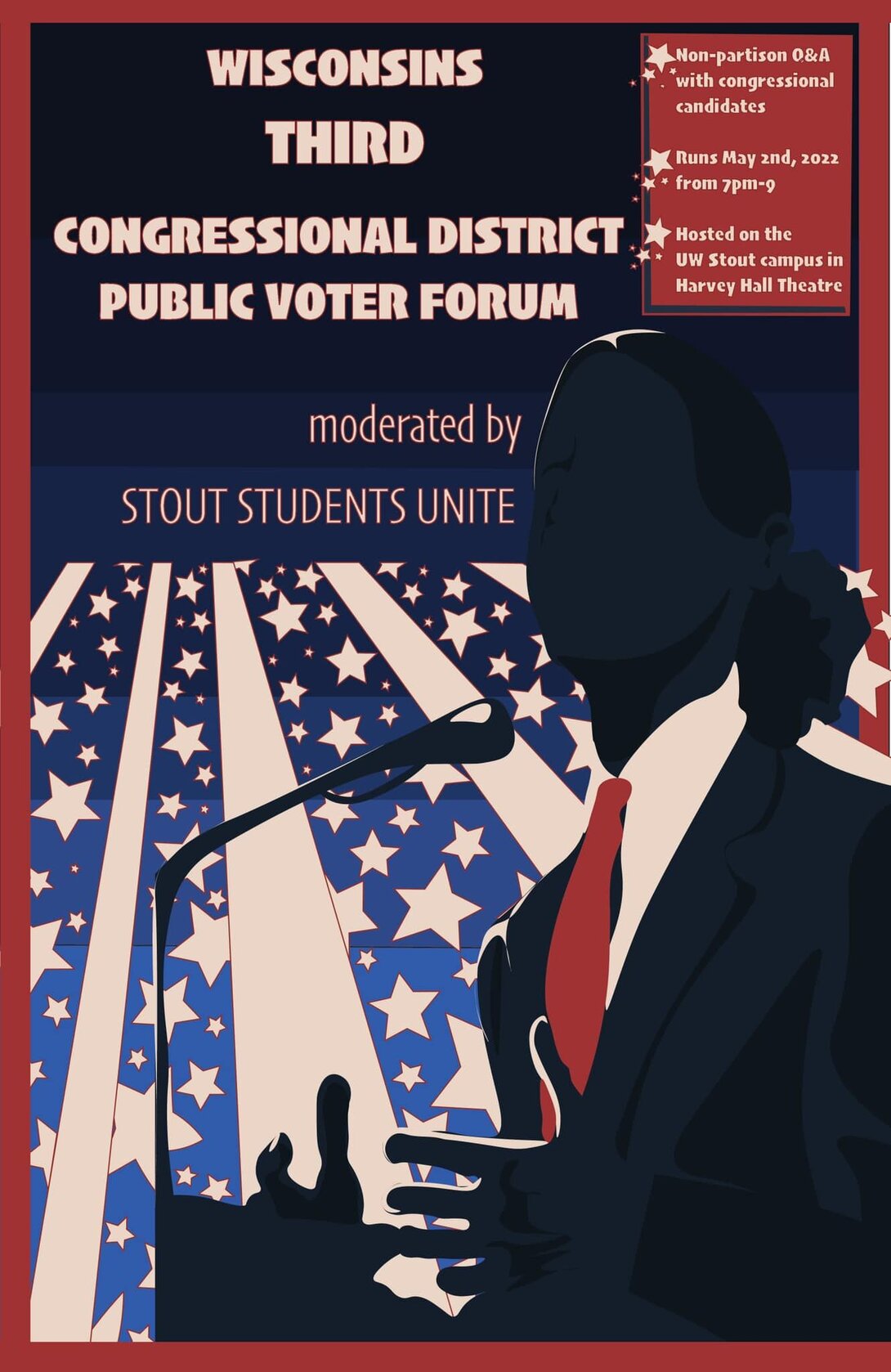 Candidate Forum Graphic