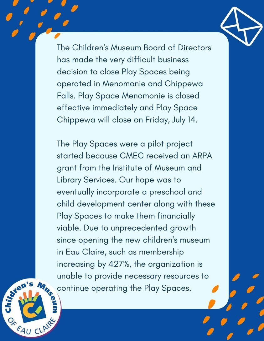 Play Spaces Notice