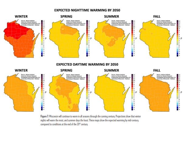 climate change maps