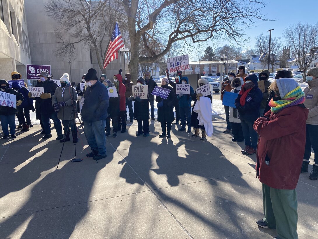 Fair Rights Rally Crowd