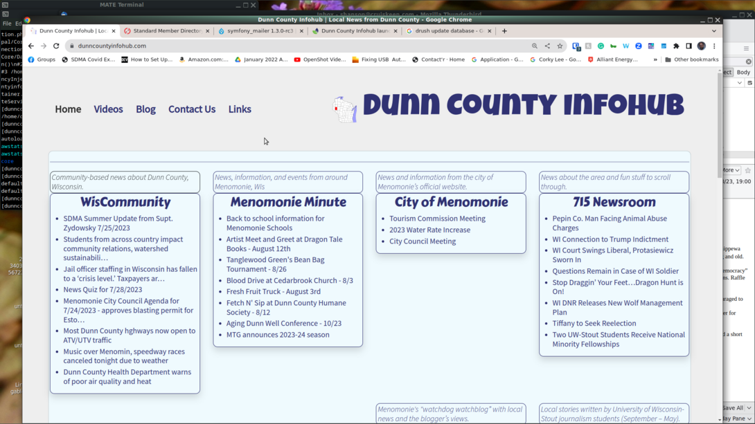 Dunn County Infohub Screen Shot